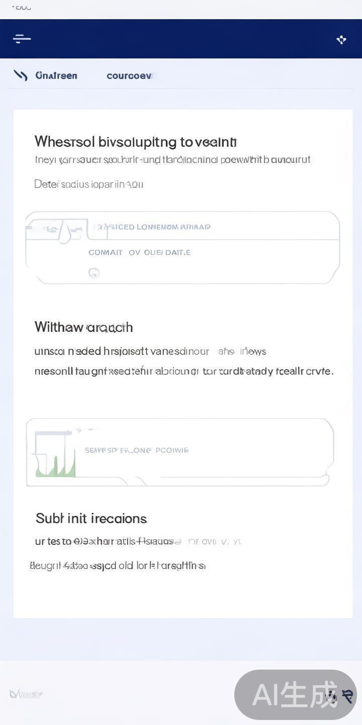 申请提款
用户在账户完成身份验证后，进入“提款”